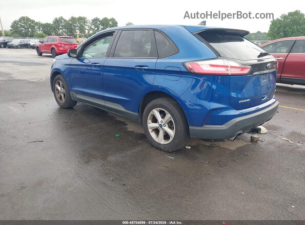 2FMPK4G91LBA45709 2020 FORD EDGE Blue Rear left