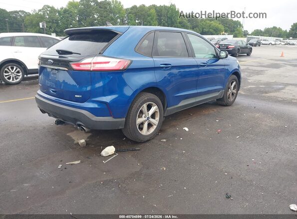 2FMPK4G91LBA45709 2020 FORD EDGE Blue Rear right