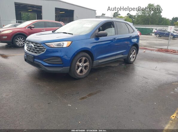 2FMPK4G91LBA45709 2020 FORD EDGE Blue Front left