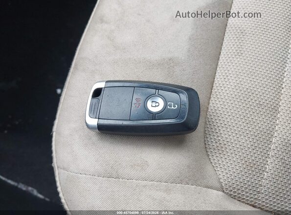 2FMPK4G91LBA45709 2020 FORD EDGE Blue Dashboard view