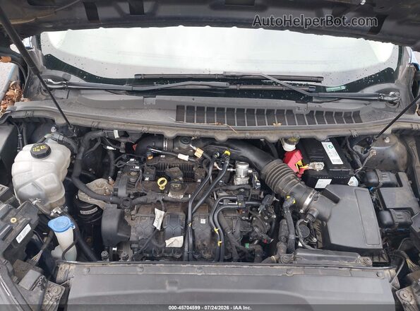 2FMPK4G91LBA45709 2020 FORD EDGE Blue Rear view
