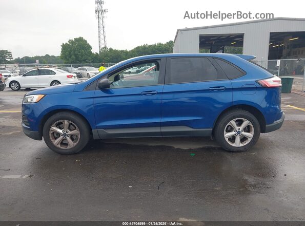 2FMPK4G91LBA45709 2020 FORD EDGE Blue 360 interior view