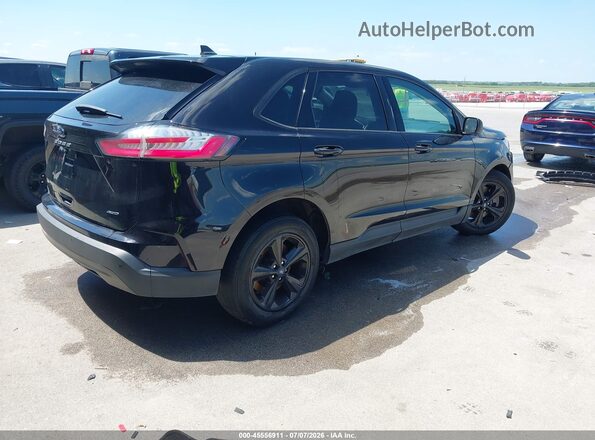 2FMPK4G91MBA15921 2021 FORD EDGE Black Задня права чверть