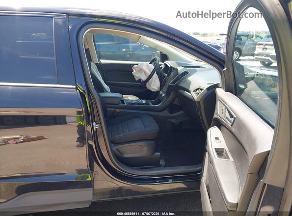 2FMPK4G91MBA15921 2021 FORD EDGE Black Вид салону спереду