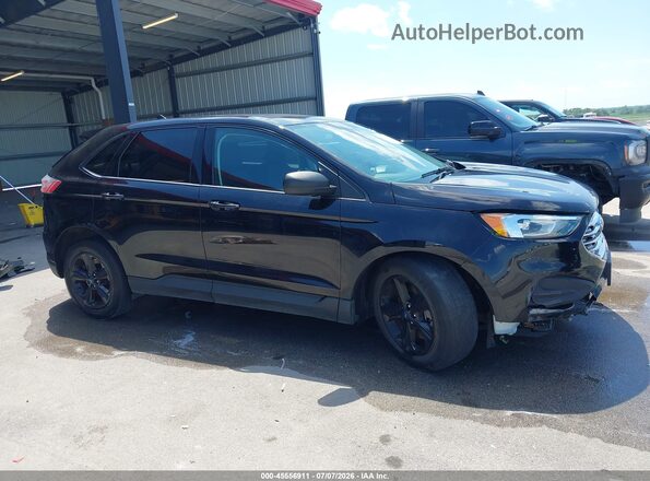 2FMPK4G91MBA15921 2021 FORD EDGE Black Вид задньої частини салону