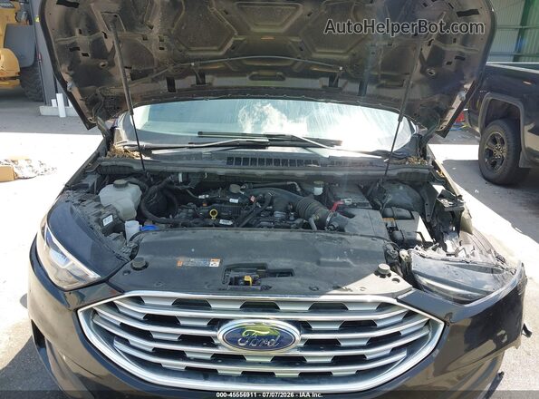 2FMPK4G91MBA15921 2021 FORD EDGE Black Вид ззаду
