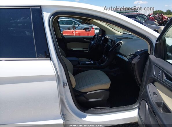 2FMPK4G91MBA23159 2021 FORD EDGE White წინა სალონის ხედი