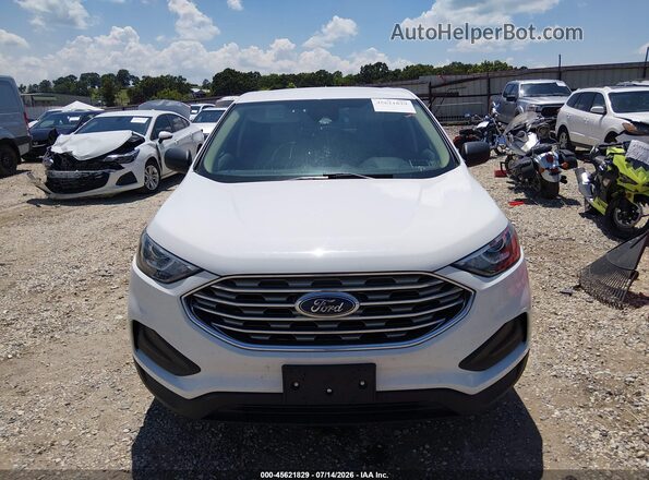 2FMPK4G91MBA23159 2021 FORD EDGE White ხელსაწყოთა პანელის ხედი