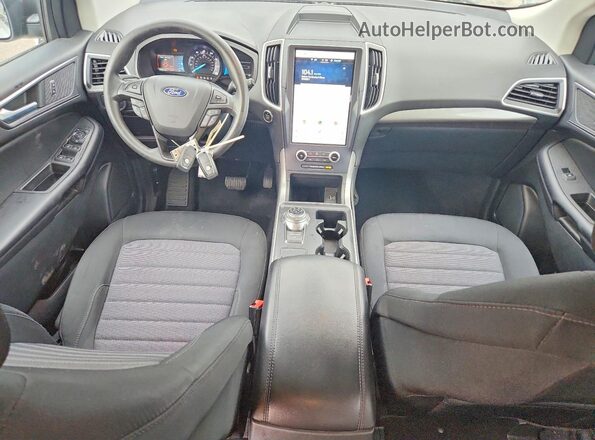 2FMPK4G91NBA81094 2022 FORD EDGE Белый Вид панели приборов