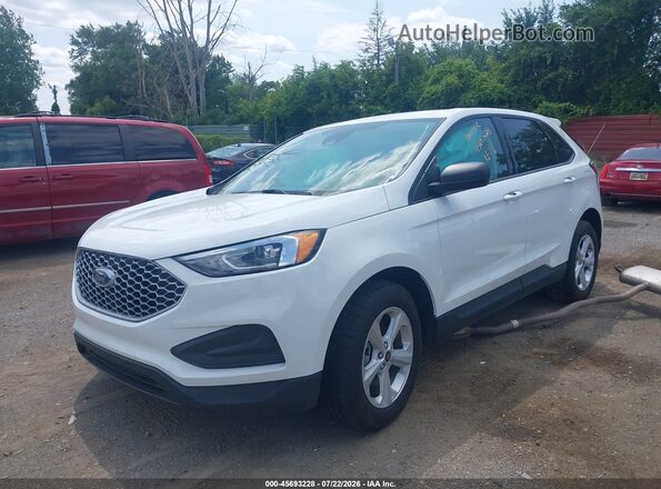 2FMPK4G91RBB25021 2024 FORD EDGE White Vista tres cuartos delantera izquierda