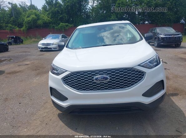2FMPK4G91RBB25021 2024 FORD EDGE White Vista del cuadro de instrumentos