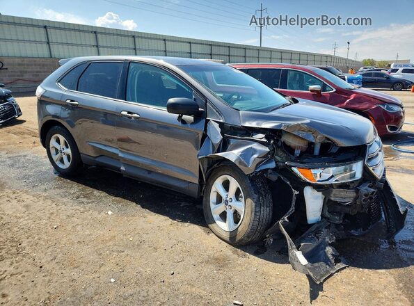 2FMPK4G92HBB94413 2017 FORD EDGE Gray წინა მარჯვენა