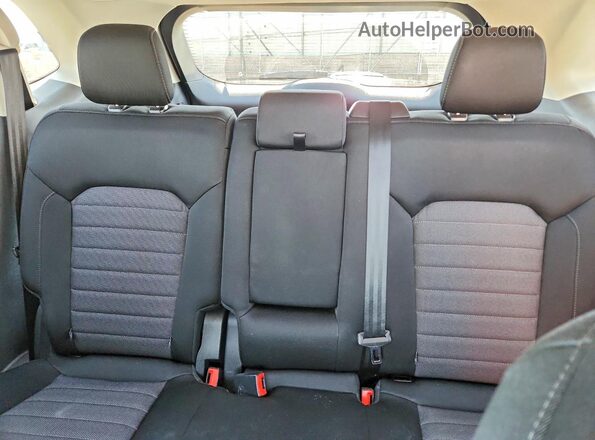 2FMPK4G92HBB94413 2017 FORD EDGE Gray უკანა სავარძლების ხედი