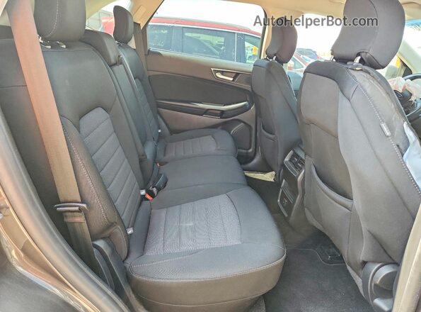 2FMPK4G92HBB94413 2017 FORD EDGE Gray უკანა სალონის ხედი