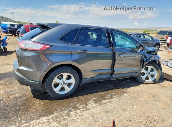 2FMPK4G92HBB94413 2017 FORD EDGE Gray უკანა მარჯვენა