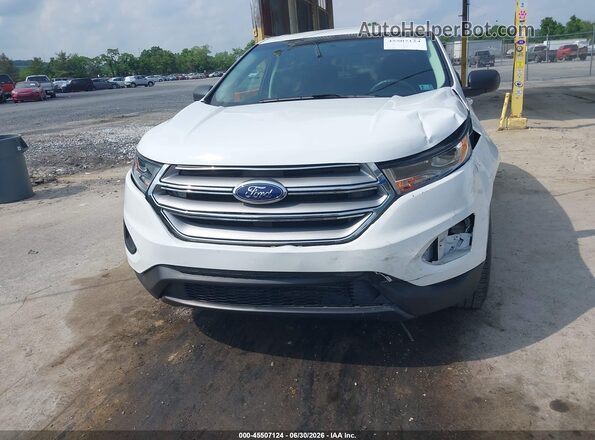 2FMPK4G92JBB24187 2018 FORD EDGE White Vista frontal