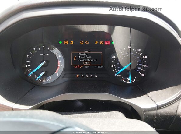 2FMPK4G92JBB78041 2018 FORD EDGE Black Widok tylnych siedzeń