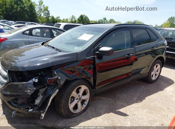 2FMPK4G92JBB78041 2018 FORD EDGE Black Widok wnętrza 360 stopni