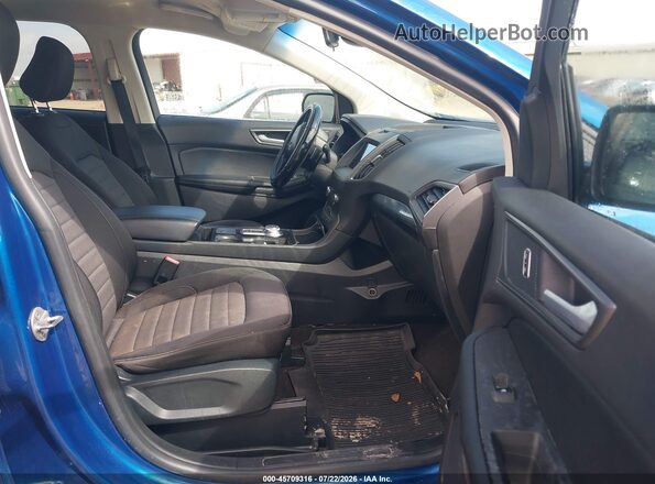 2FMPK4G92LBA60882 2020 FORD EDGE Blue წინა სალონის ხედი