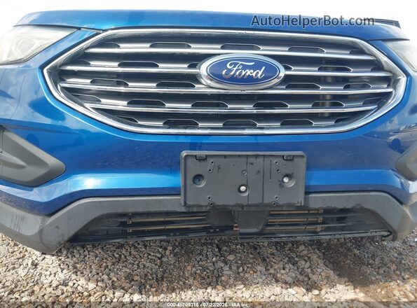 2FMPK4G92LBA60882 2020 FORD EDGE Blue წინა ხედი