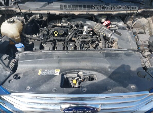 2FMPK4G92LBA60882 2020 FORD EDGE Blue უკანა ხედი