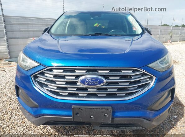 2FMPK4G92LBA60882 2020 FORD EDGE Blue ხელსაწყოთა პანელის ხედი