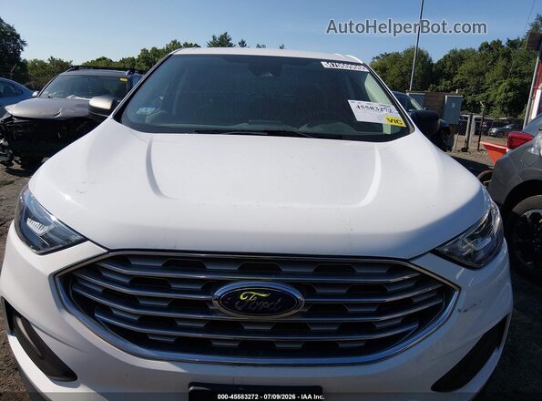 2FMPK4G92NBA62604 2022 FORD EDGE White Вид щитка приладів