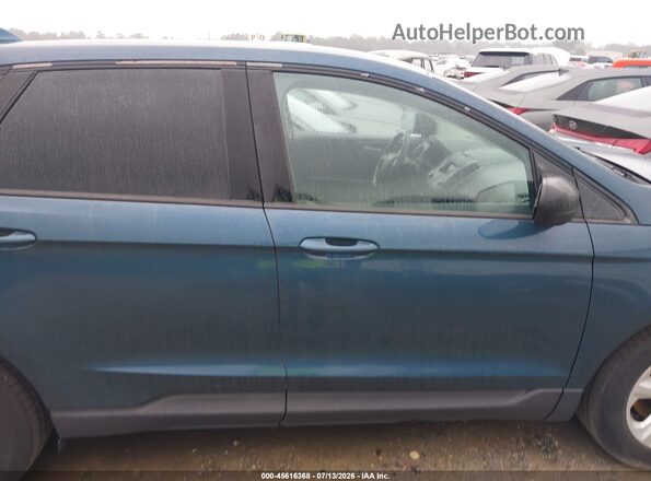 2FMPK4G93GBB32145 2016 FORD EDGE Blue უკანა სალონის ხედი