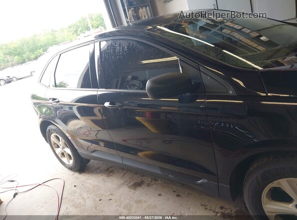 2FMPK4G93JBB21301 2018 FORD EDGE Black უკანა სალონის ხედი