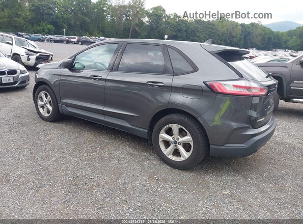 2FMPK4G93KBC16460 2019 FORD EDGE Серый Задняя левая четверть