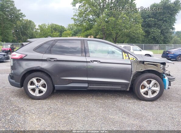2FMPK4G93KBC16460 2019 FORD EDGE Серый Панорамный вид салона 360°