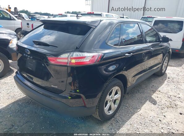 2FMPK4G93MBA48323 2021 FORD EDGE Черный Задняя правая четверть