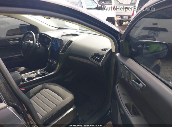 2FMPK4G93MBA48323 2021 FORD EDGE Черный Вид салона спереди