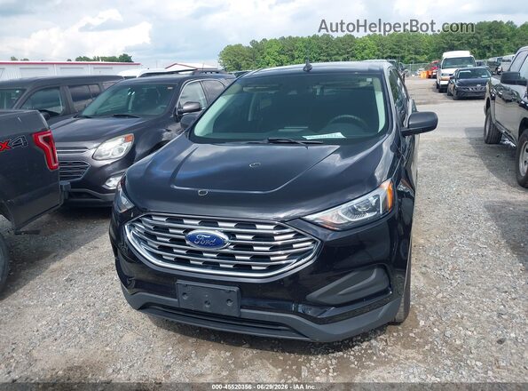 2FMPK4G93MBA48323 2021 FORD EDGE Черный Вид щитка приборов