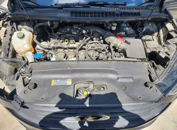 2FMPK4G93PBA43076 2023 FORD EDGE Black Engine compartment view