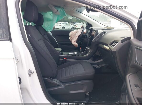 2FMPK4G93RBB27014 2024 FORD EDGE White Widok wnętrza z przodu