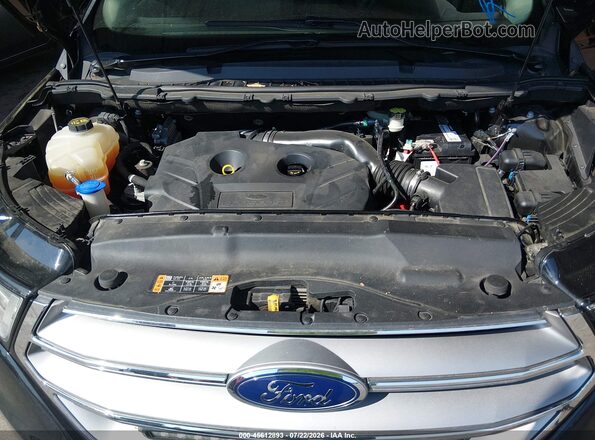 2FMPK4G94GBC33338 2016 FORD EDGE Black Вид ззаду