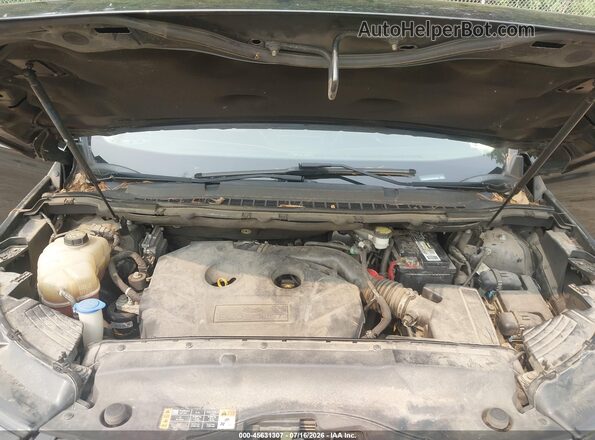 2FMPK4G94GBC40466 2016 FORD EDGE Черный Вид сзади