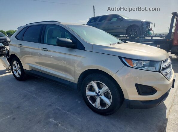 2FMPK4G94HBC41408 2017 FORD EDGE Gold Przód prawy