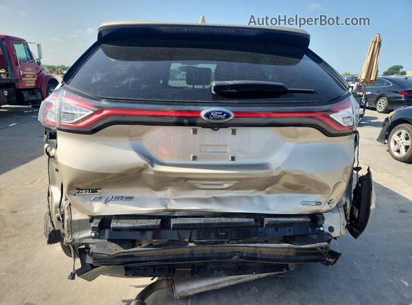 2FMPK4G94HBC41408 2017 FORD EDGE Gold Widok z tyłu
