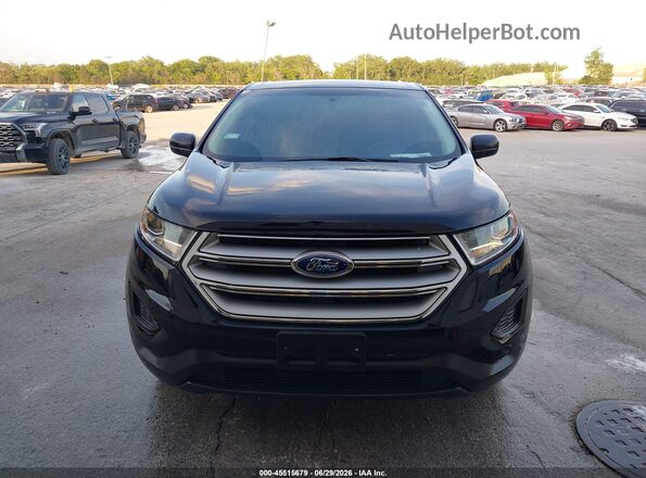 2FMPK4G94HBC46110 2017 FORD EDGE Black Widok wnętrza 360 stopni