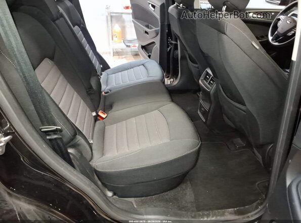 2FMPK4G94HBC46110 2017 FORD EDGE Black Widok naklejki z numerem VIN