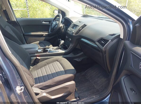 2FMPK4G94JBC30866 2018 FORD EDGE Blue Սալոնի դիմացի տեսք