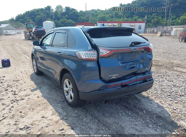 2FMPK4G94JBC30866 2018 FORD EDGE Blue Հետևի ձախ