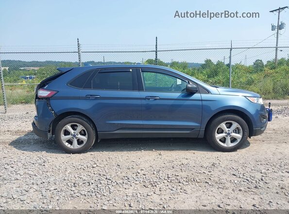 2FMPK4G94JBC30866 2018 FORD EDGE Blue Սալոնի հետևի տեսք
