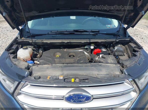 2FMPK4G94JBC30866 2018 FORD EDGE Blue Հետևի տեսք
