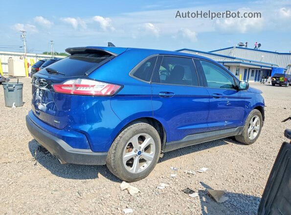2FMPK4G94LBB42032 2020 FORD EDGE Blue Հետևի աջ