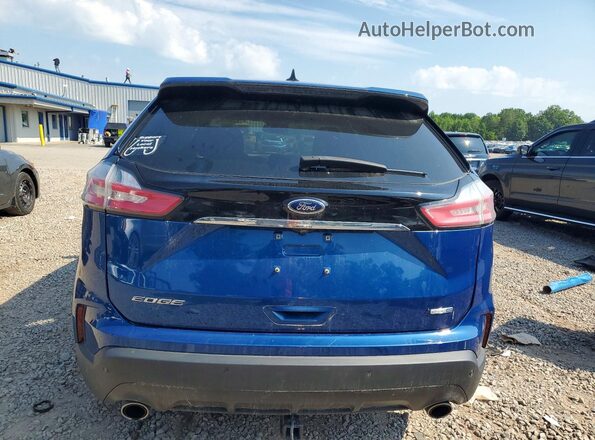 2FMPK4G94LBB42032 2020 FORD EDGE Blue Հետևի տեսք