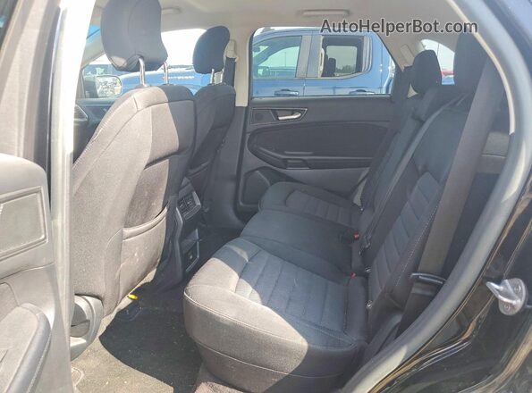 2FMPK4G95GBC01658 2016 FORD EDGE Black Հետևի նստատեղերի տեսք