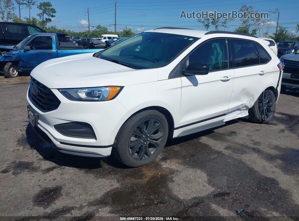 2FMPK4G95NBA24767 2022 FORD EDGE Белый Передняя левая четверть